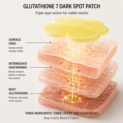 Korean Glutathione 7 Dark Spot Erasing Serum Patches