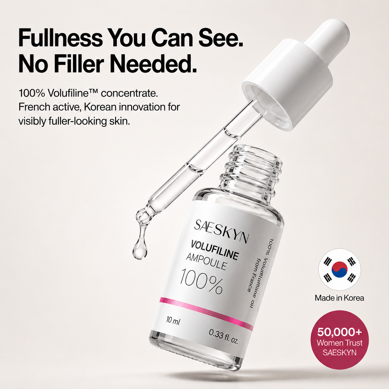 Pure Volufiline 100% Ampoule — Volumizing Booster