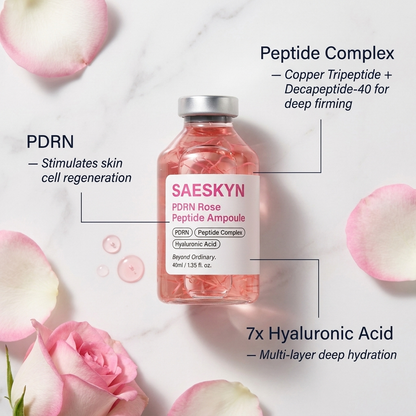 Korean PDRN Rose Peptide Ampoule